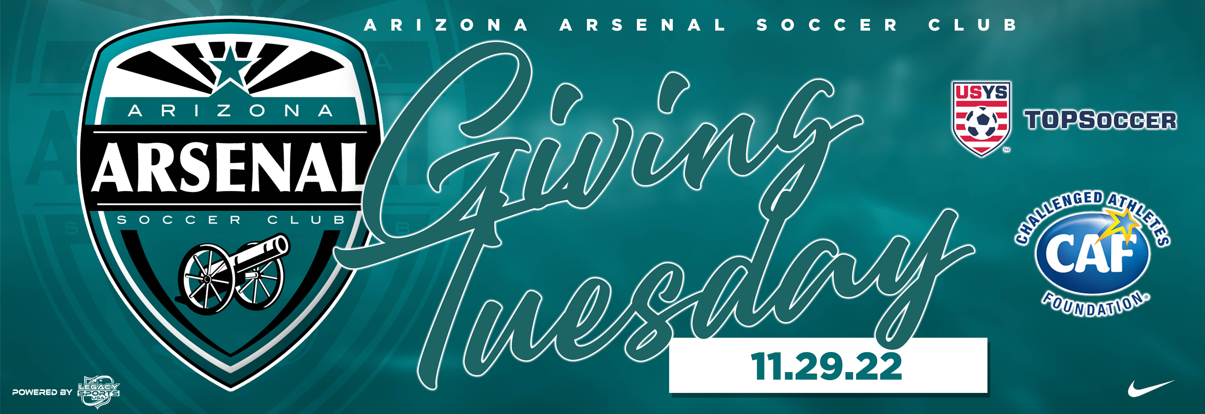 Arizona Arsenal Soccer Club Giving Tuesday Arizona Arsenal Soccer Club